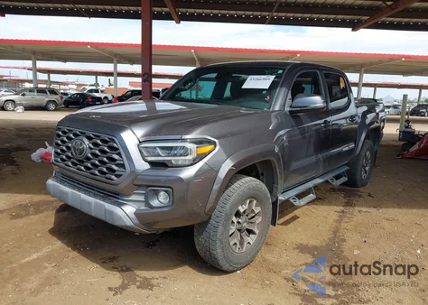 2021 Toyota Tacoma Trd Off-Road из США, поврежденный, VIN 3TMCZ5AN5MM446948